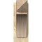 Ekena Millwork Thorton Rough Sawn Arts and Crafts Outlooker, Douglas Fir, 6"W x 16"D x 16"H OUT06X16X16THR03RDF - alternate 4